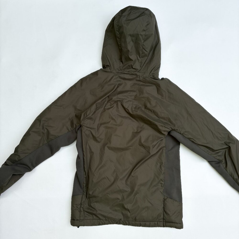 Champion Lightweight Windbreaker Puffer Down Jacket, Army Green - Picture 4 of 4